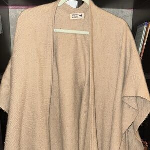 100% Alpaca Shawl/Cape by Industry of All Nations